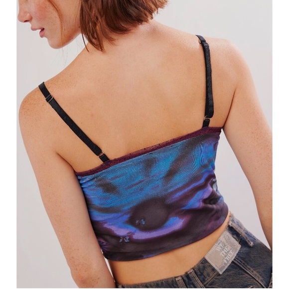 FREE PEOPLE Airbrush Dreams Cami / Night Combo - Picture 3 of 6